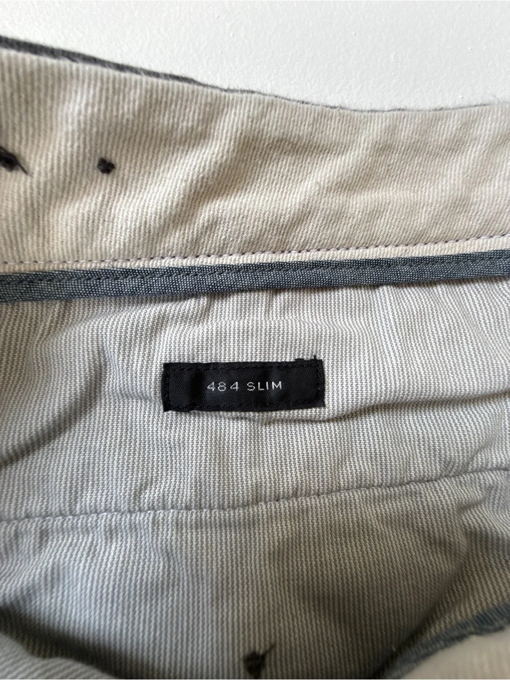J. Crew Men's Dark Charcoal Slim Chinos